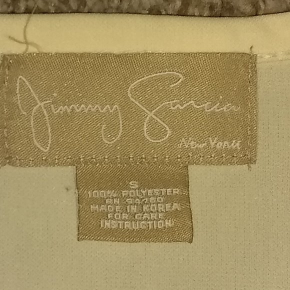 Jimmy Garcia Yellow Dress Tank Blouse Camisole s - Picture 2 of 3